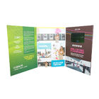 LCDの昇進の活動のためのビデオ招待カードを印刷するVIFの試供品2G CMYK