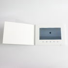 カスタマイズされる7インチのCDビデオ パンフレット広告のための白いカード空白カード2GB記憶1000mAhを印刷します