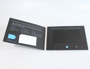オン/オフ ボタン スイッチが付いているハンドメイドLCD 7のインチHDのビデオ挨拶状を印刷するCMYK