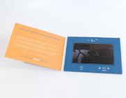 VIFの試供品7インチのビデオ挨拶状、lcdの昇進の活動のためのビデオ名刺