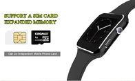 X6エムピー・スリーBluetoothの1.54インチのスマートなブレスレットの腕時計は2gネットワーク モードに触れます