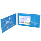 印刷されたペーパーが付いている耐久4.3inch 6インチLCDのビデオ パンフレット カード