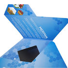 ホールダーのパンフレット、ビデオ招待カード充電電池の注文の六角形のビデオ
