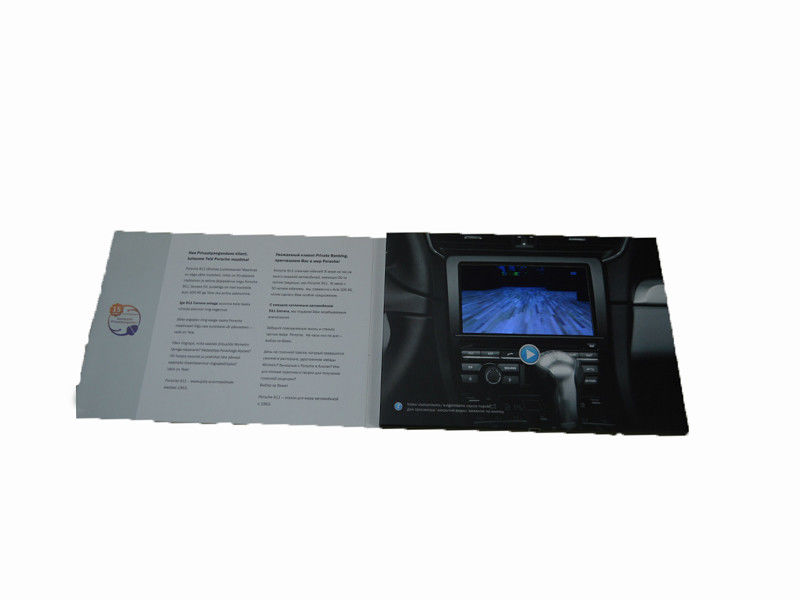 の昇進、ギフトのためのペーパー LCD ビデオ カードで広告造られる Frofessional の製造業者スクリーン
